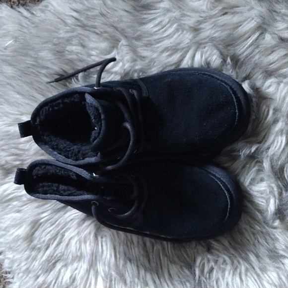 UGG Men's Black Suede Boots - Picture 4 of 5